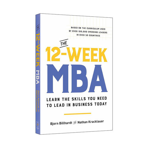 英文原版 The 12-Week MBA 十二周MBA 学习当下商业所需技能 英文版 进口英语原版书籍