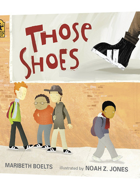那双鞋 英文原版 Those Shoes 英文版儿童英语故事绘本 亲子共读 进口原版书籍