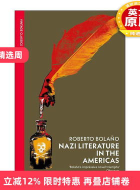 英文原版 Nazi Literature in the Americas 美洲纳粹文学 罗贝托·波拉尼奥 Vintage红脊经典 英文版 进口英语原版书籍