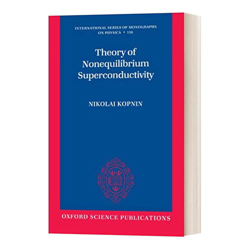 英文原版 Theory of Nonequilibrium Superconductivity 非平衡超导电性理论 英文版 进口英语原版书籍