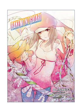 英文原版 Bakemonogatari manga 6 化物语系列6 同名动漫漫画 NISIOISIN西尾维新 英文版 进口英语原版书籍