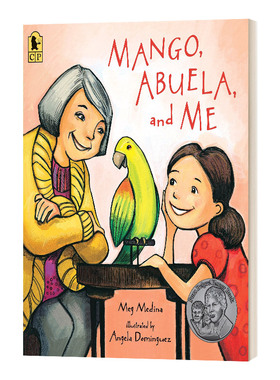 英文原版 Mango, Abuela, and Me 芒果，外婆和我 5-8岁儿童家庭主题绘本 Meg Medina 英文版 进口英语原版书籍