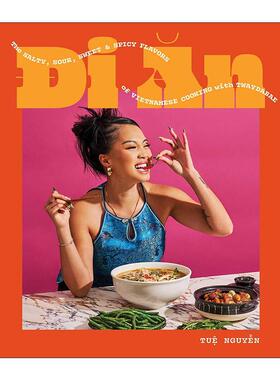 英文原版 Di An 越南菜 烹饪的咸酸甜辣口味 精装 Tue Nguyen 英文版 进口英语原版书籍
