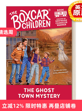 英文原版 #71 The Ghost Town Mystery棚车少年71 英文版 进口英语原版书籍