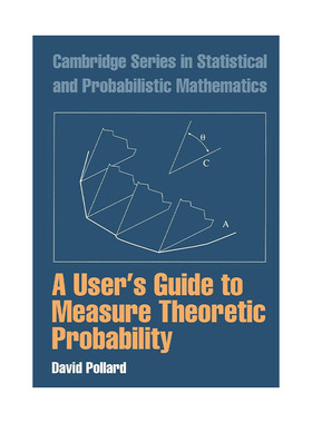 英文原版 A User's Guide to Measure Theoretic Probability 测量理论概率指南 剑桥统计与概率数学系列 英文版进口英语原版书籍