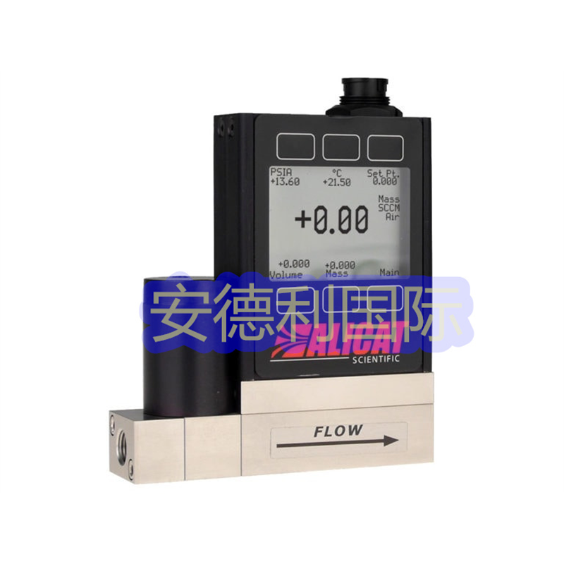 美国Alicat流量计气体质量流量控制器 MCRH-600SLPM-D MCRH-30SLP