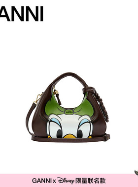 【GANNI x Disney】趣味黛丝图案BOU BAG手拎包手袋 B2070098901