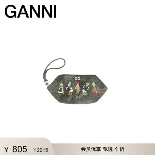 【甄选折扣】GANNI x Disney联名趣味时髦包包手拿包 B3010214150