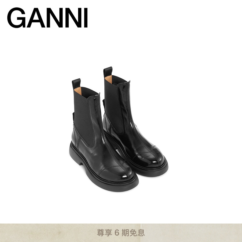 早春Ganni新品靴子GANNI