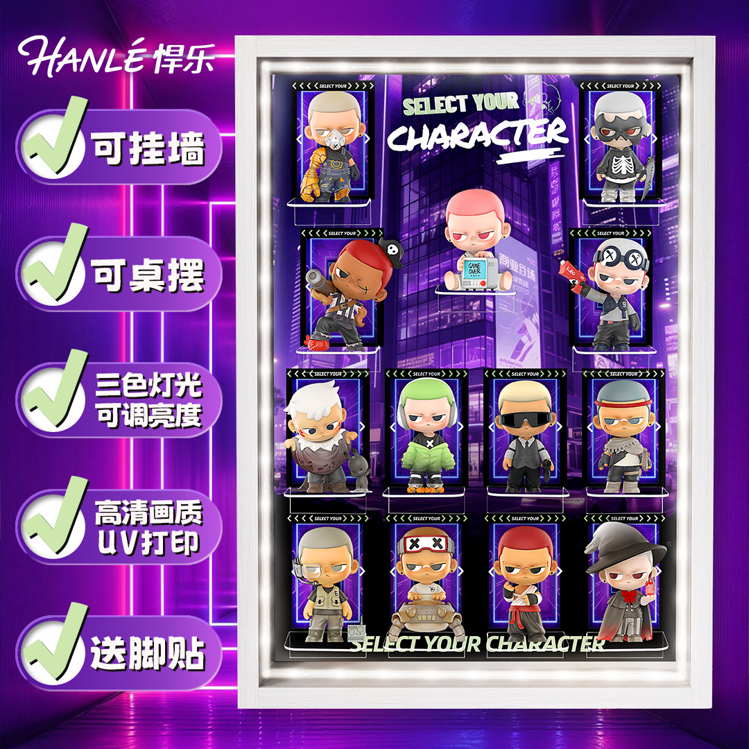 KUBO游戏人生手办展示盒