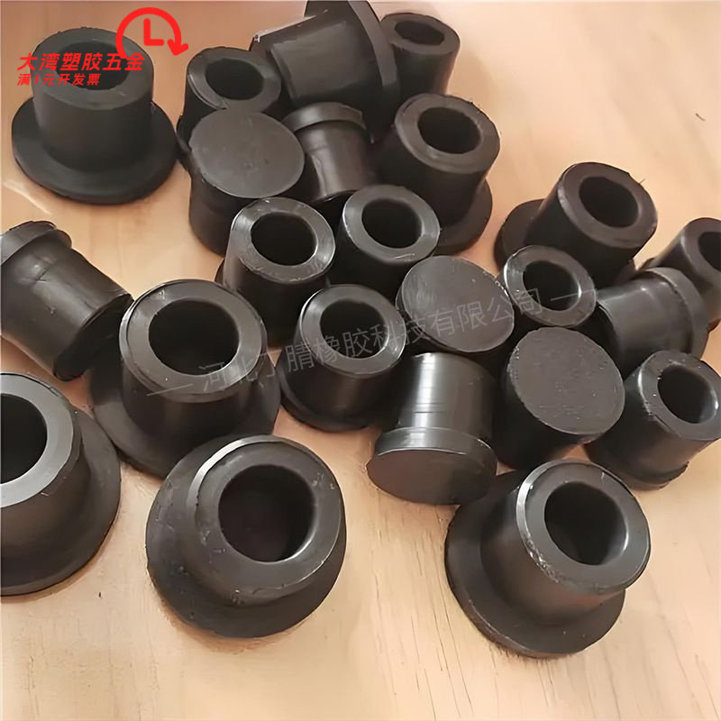 T型橡胶塞圆柱直孔胶塞工业硅胶