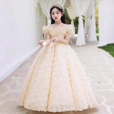 女童礼服高端轻奢小众公主裙