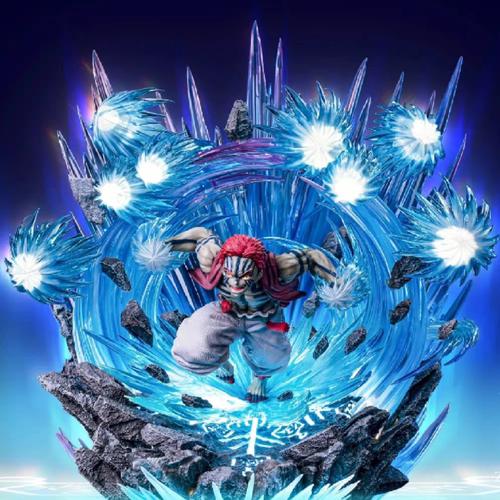 鬼灭之刃手办盲盒猗窝座我妻善逸