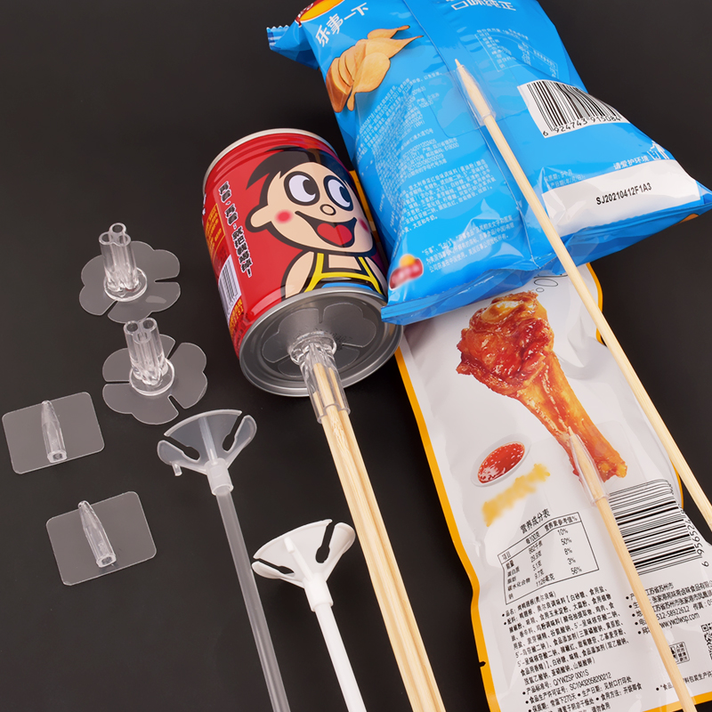 滴滴爱零食花束固定胶帖花托