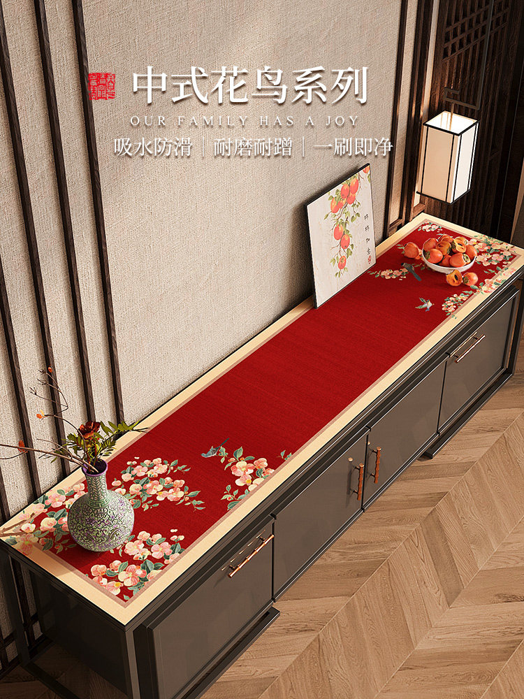 婚礼节日电视柜桌垫硅藻泥长餐具柜鞋柜台面防污保护垫切割桌布,居家布艺,桌布,淘宝优惠券,粉丝福利购,淘宝优惠卷