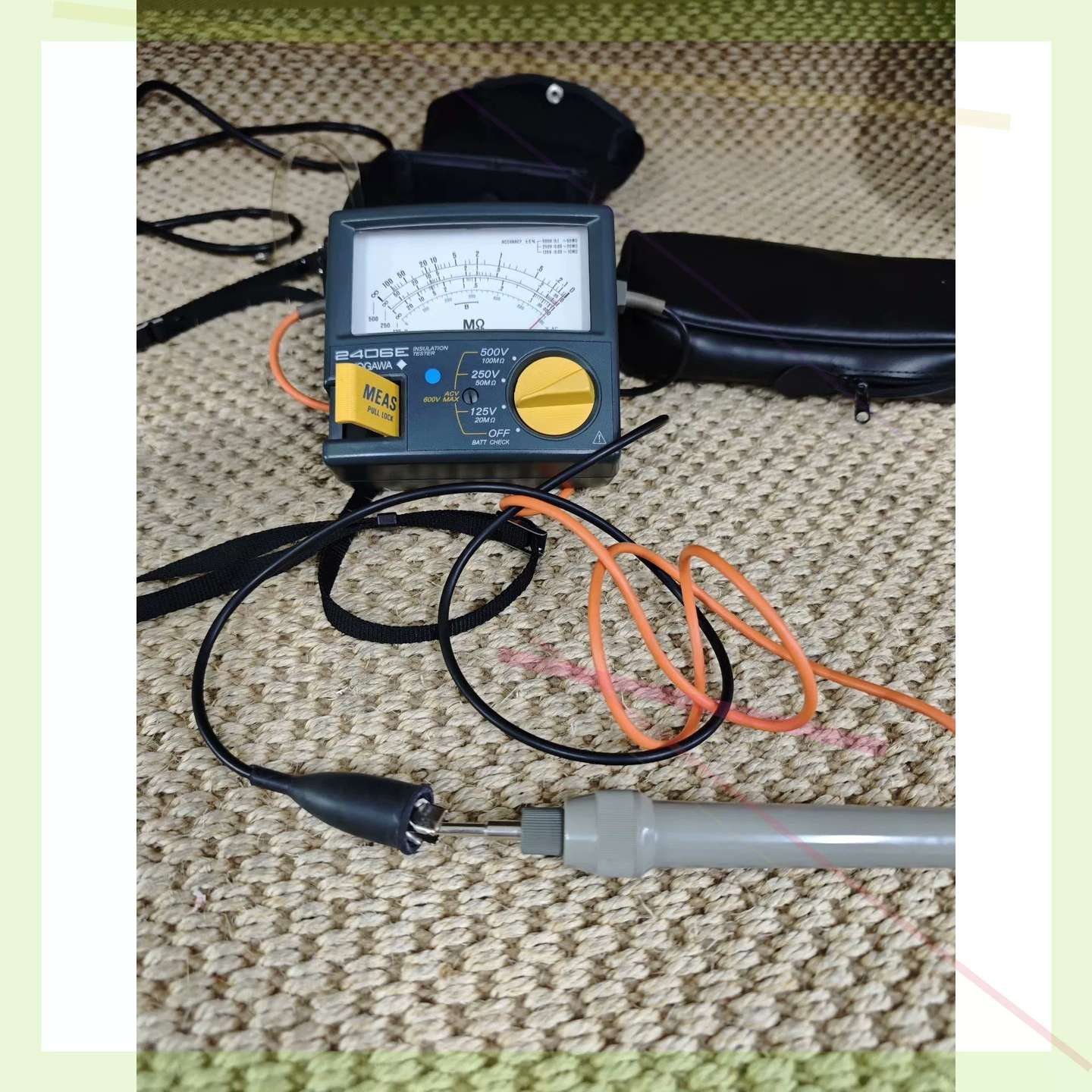 议价YOKOGAWA横河2406E绝缘电阻测试仪500V/50M图片