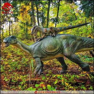 大型剑龙模型仿生活体动态机器恐龙仿真软体硅橡胶电动机器恐龙