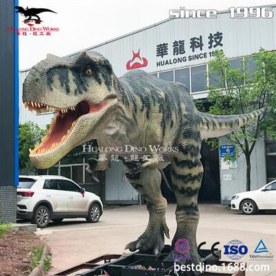 大型仿真硅胶机械电动霸王龙专业恐龙制作厂家侏罗世纪公园儿模型