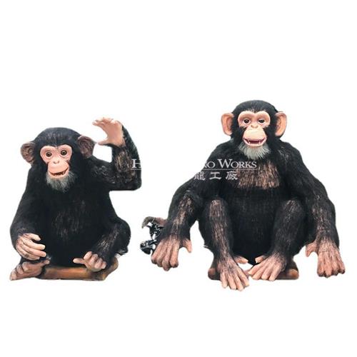 仿真大猩猩机械电动可发声游乐园景区商场引流模型源头厂家