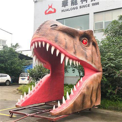 仿真大型恐龙头通道福建网红拍照恐龙头亲子乐园主题摆件模型,玩具/童车/益智/积木/模型,仿真/动物玩偶,淘宝优惠券,粉丝福利购,淘宝优惠卷