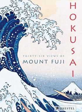 现货 Hokusai: Thirty-Six Views of Mount Fuji 葛饰北斋 富士山的三十六处风景画作品集 Amelie Balcou 精美盒装手风琴折叠版