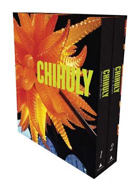 现货Chihuly [Slipcased Set]   Chihuly 的创作回顾 玻璃艺术家的全面和美丽的插图集