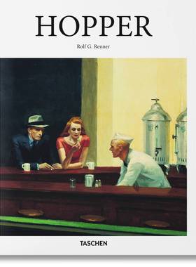 现货霍珀画册 Hopper 爱德华·霍珀画册 Edward Hopper 进口原版艺术书籍 Taschen出版