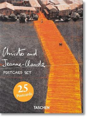 现货Christo and Jeanne-Claude. Postcard Set: PK Card Book 克里斯托和珍妮克劳德明信片套装