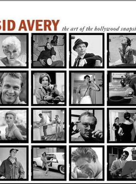 现货 Sid Avery: The Art of the Hollywood Snapshot 席德艾弗里:好莱坞快照的艺术 明星肖像摄影