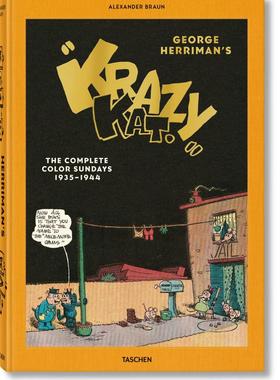 现货 George Herriman's Krazy Kat.The Complete Color Sundays乔治赫尔曼的：疯狂猫漫画1935-1944.TASCHEN图书进口原版