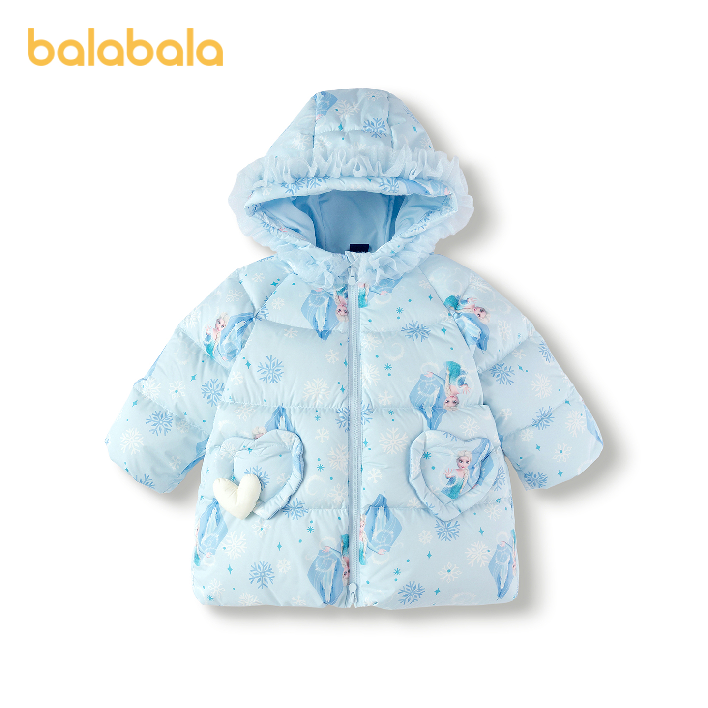 巴拉巴拉balaOne羽绒服女童冬装