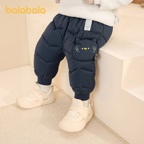 巴拉巴拉balaOne羽绒裤高腰三防