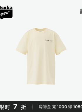 Onitsuka Tiger鬼塚虎KIDS GRAPHIC TEE夏卡通儿童短袖T恤