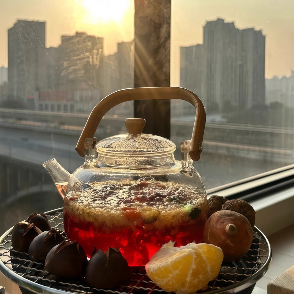 网红围炉煮茶室内家用全套电陶炉