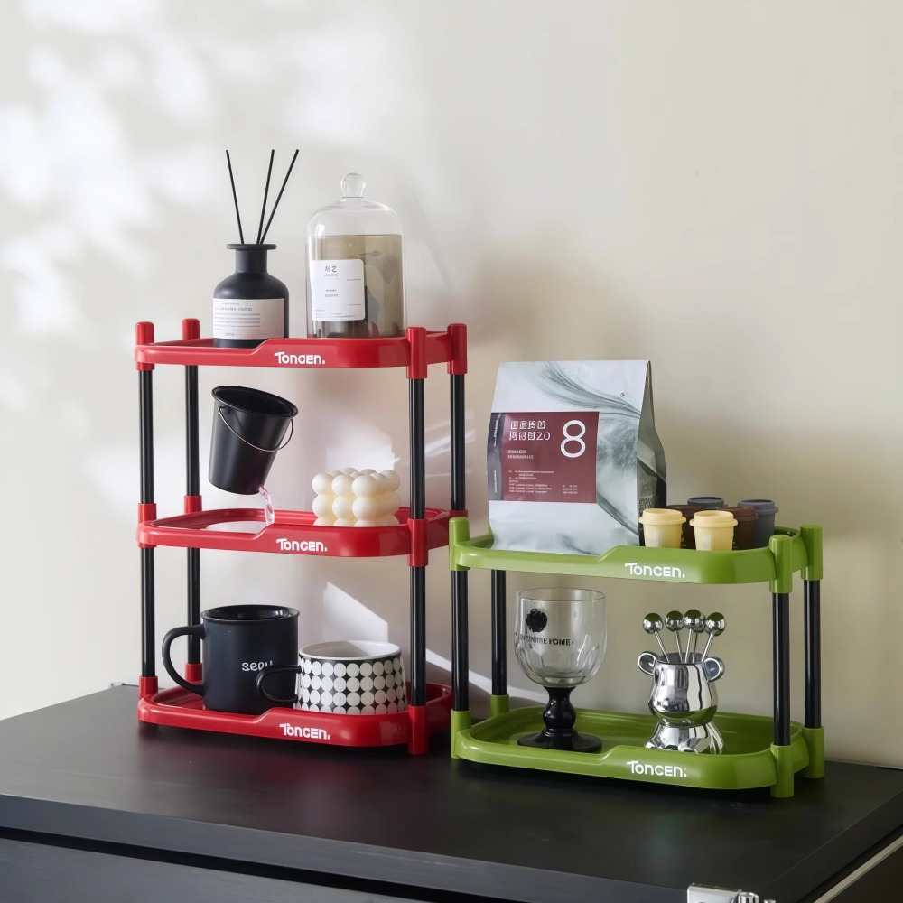 桌面置物架办公室家用大容量收纳