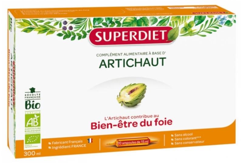 【法国直邮】法国SUPERDIET ARTICHAUT口服液200ml