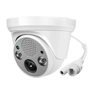 有线摄像头监控家用夜视室内插卡广角高清网络语音对讲连手机远程