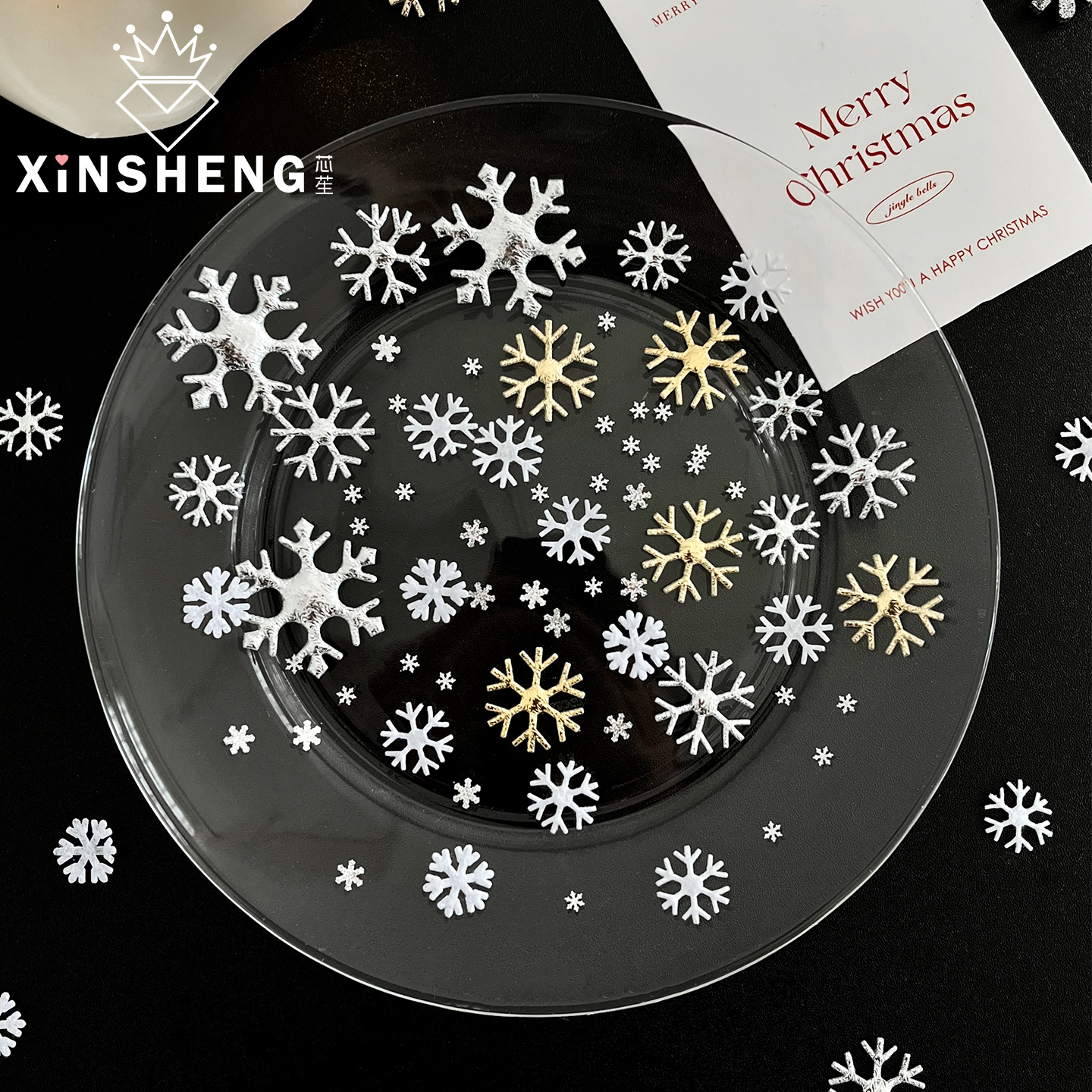 芯苼【雪花主题包装配件】