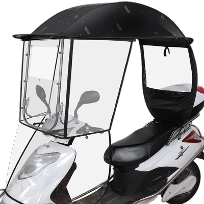 电动三轮车雨棚挡风防寒防雨