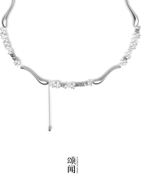 sounderwang水晶仙气女项链