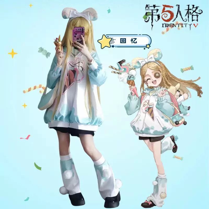 第五人格cos服小女孩心跳游园会cosplay服装心跳特辑系列回忆时装
