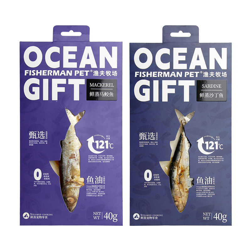 121度鲜蒸灭菌纯肉无添加富含鱼油营养丰富