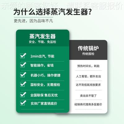帕莱 超低氮0.5吨汽发THB生器环保免报顿检气高效省心蒸全自动燃