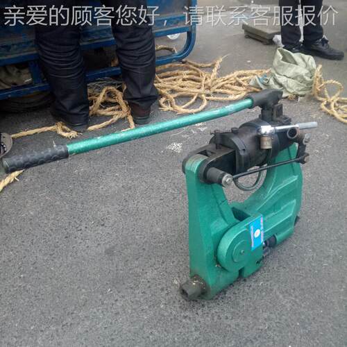 现挤货105KKY-10500型钢轨轨液压孔机 手动钢打孔机 挤孔机作原工