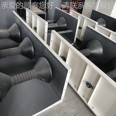 气垫式送机闭带输送机单托皮辊密闭气垫输输送RUP密机气垫输送机