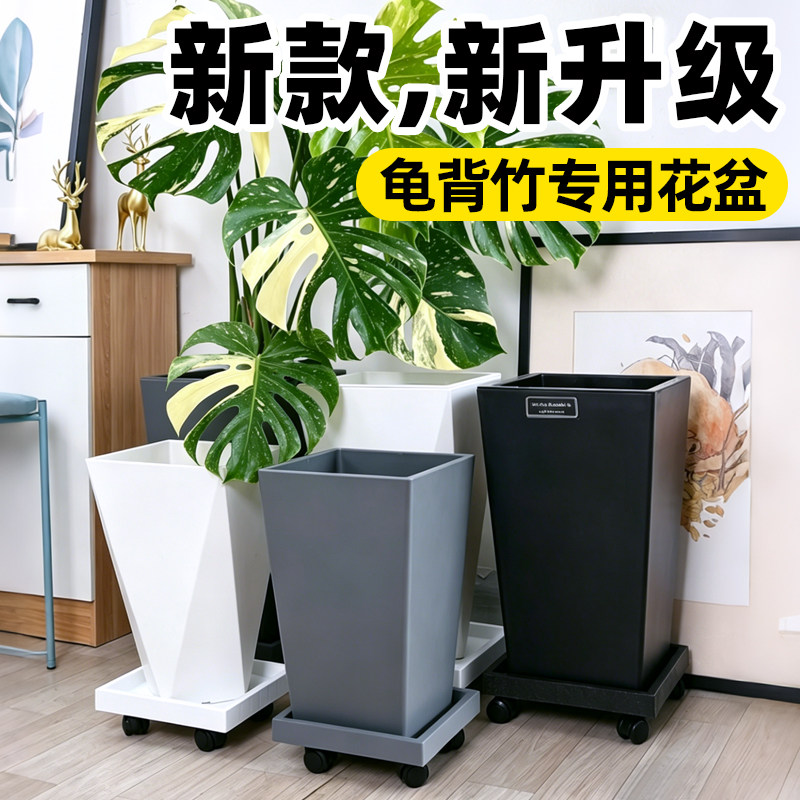 【极速发货】绿植大口径花盆客厅图片