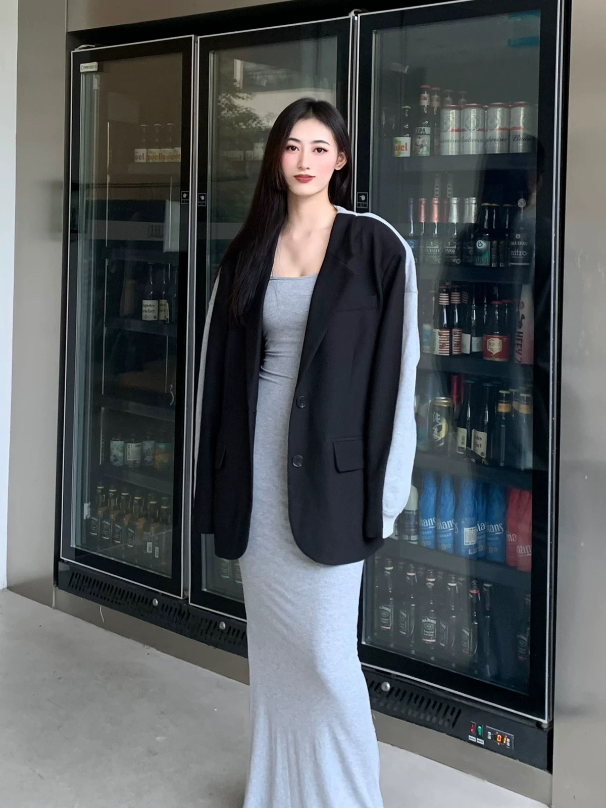 2026春季新款韩版宽松休闲西装外套女设计感小众百搭显瘦西服上衣