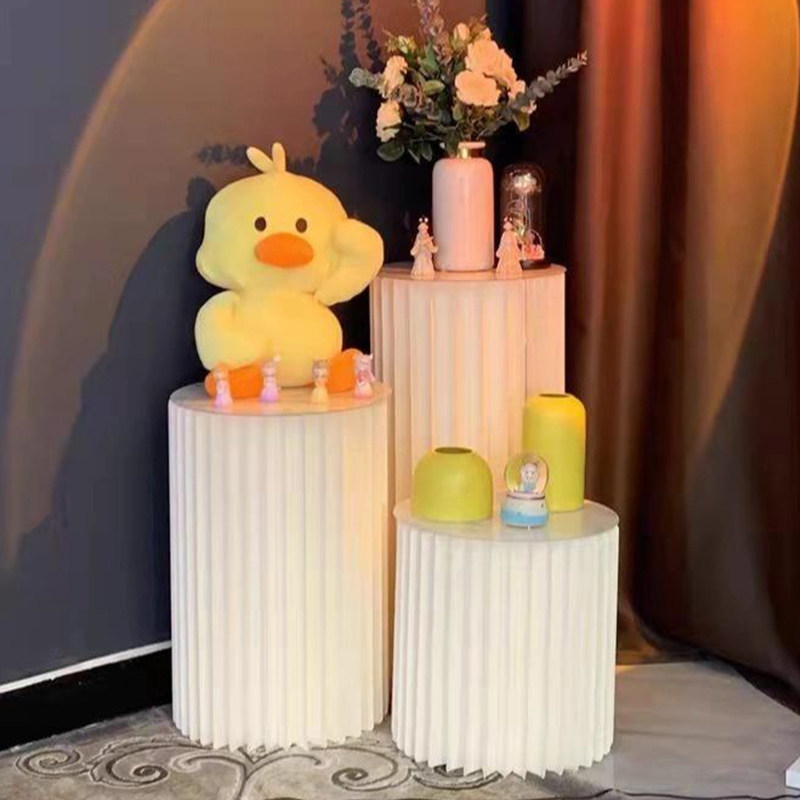 婚庆道具折纸甜品台路引婚礼气球派对布置生日橱窗装饰圆形摆件