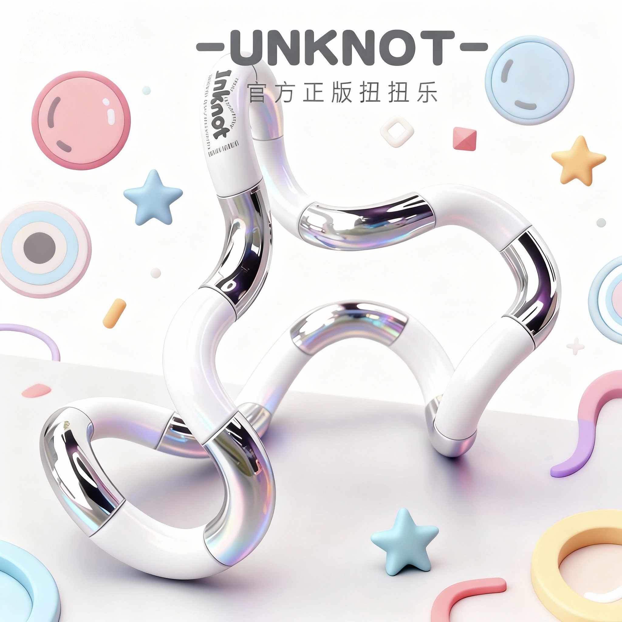 2025新款adhd扭扭乐多动症edc解压玩具高级黑科技百变扭扭绳礼物6