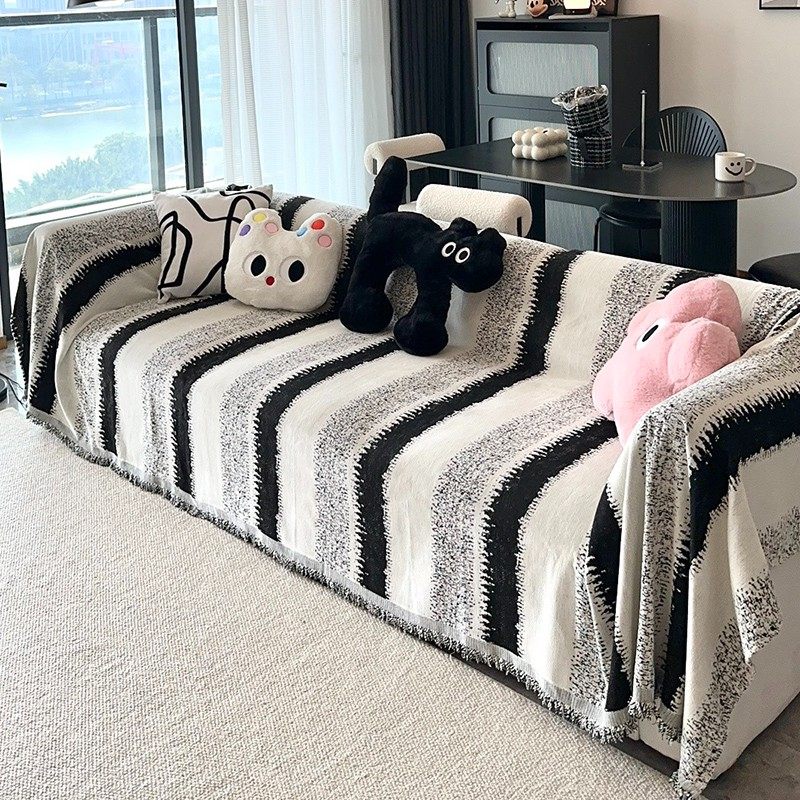 2025新款全盖沙发盖布巾四季通用高级感全包沙发套罩沙发毯防猫抓